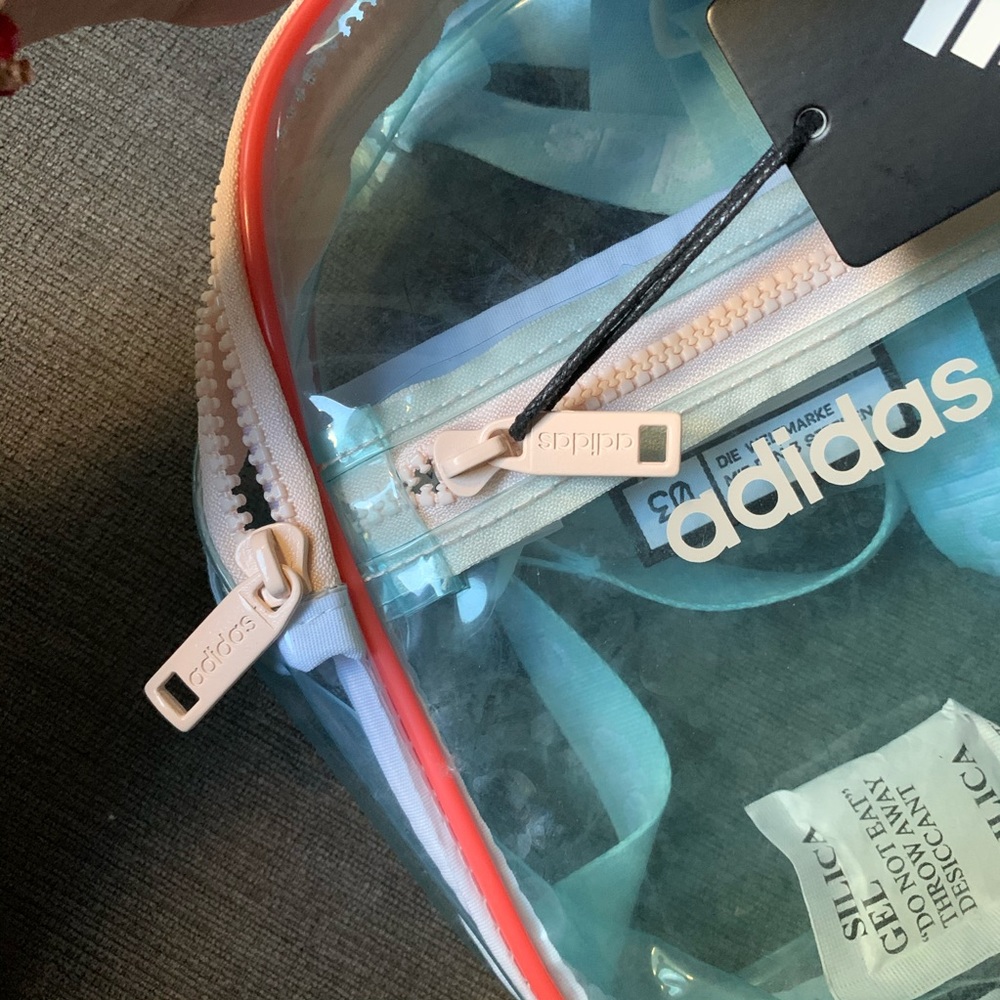 *NWT* Mini Adidas Clear Backpack - Picture 6 of 6